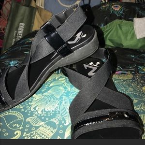 Black sandals